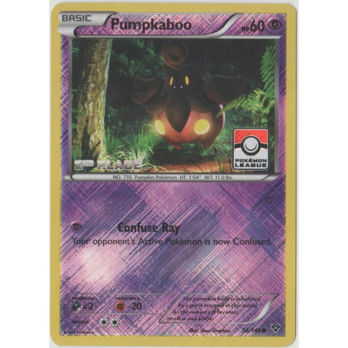 XY Base Set 056/146 Pumpkaboo (League Promo 2nd Place)