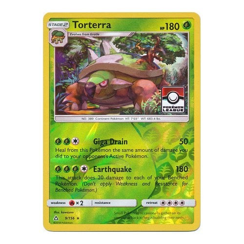 SM Ultra Prism 9/156 Torterra (League Promo)