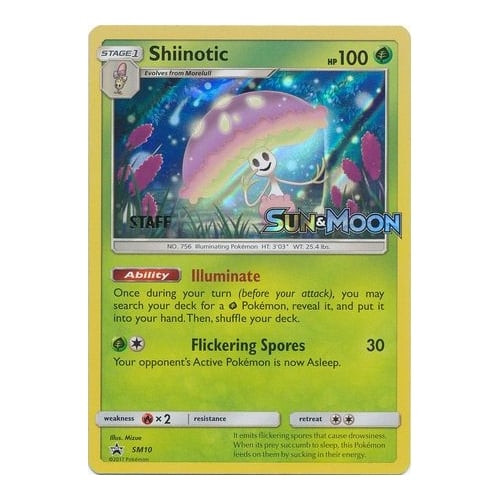 Sun & Moon Promo SM010 Shiinotic (Staff)