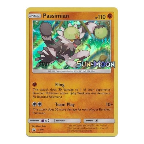 Sun & Moon Promo SM012 Passimian (Staff)
