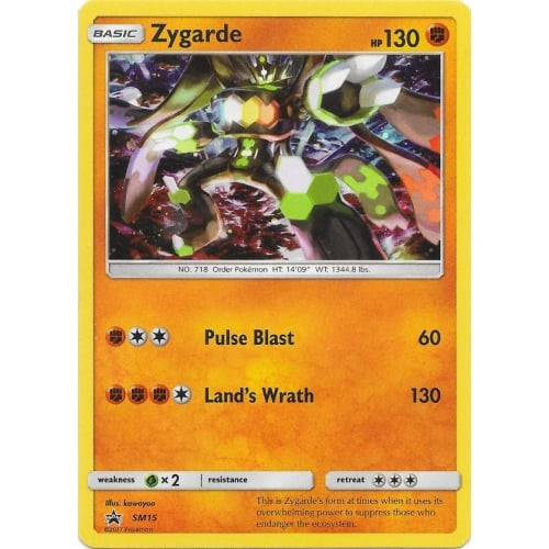 Sun & Moon Promo SM015 Zygarde