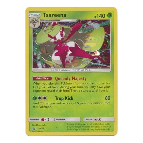 Sun & Moon Promo SM026 Tsareena