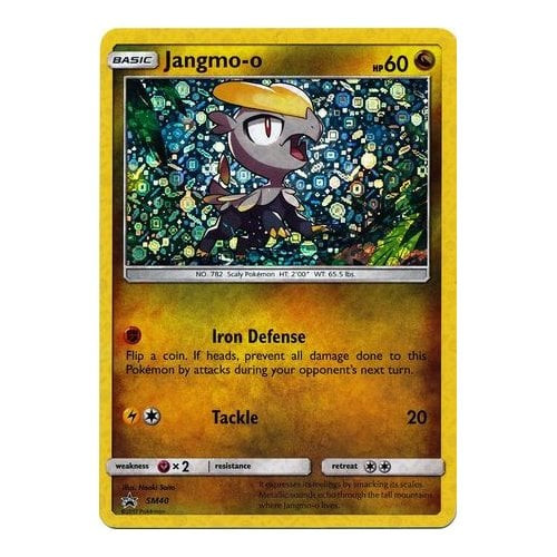 Sun & Moon Promo SM040 Jangmo-o (Sequin Holo Promo)