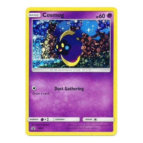 Sun & Moon Promo SM042 Cosmog (Sequin Holo Promo)