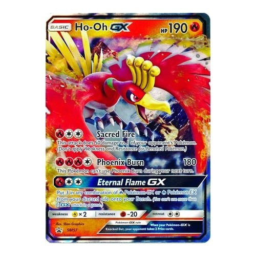 Sun & Moon Promo SM057 Ho-Oh GX