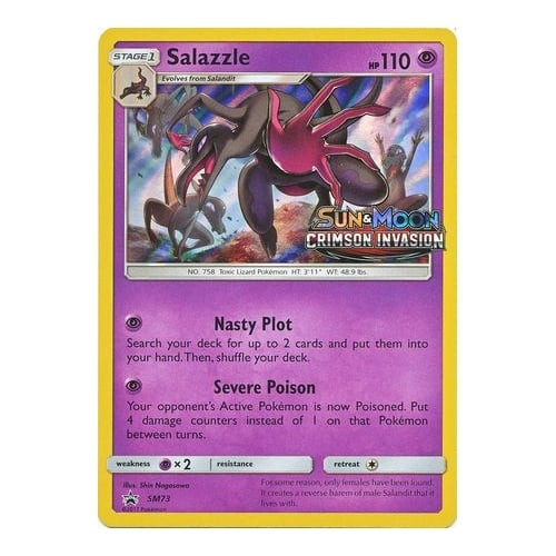 Sun & Moon Promo SM073 Salazzle