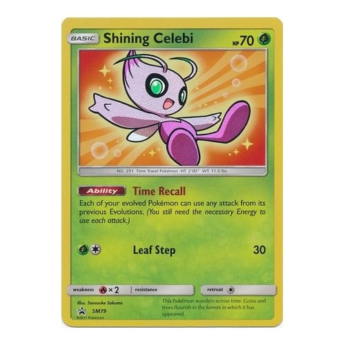 Sun & Moon Promo SM079 Shining Celebi