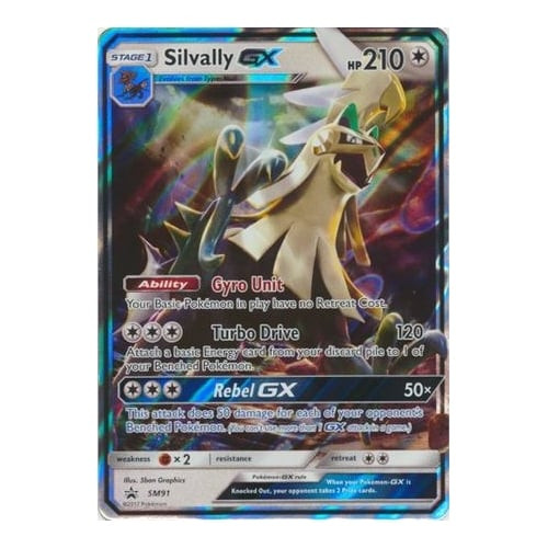 Sun & Moon Promo SM091 Silvally GX (Shiny)