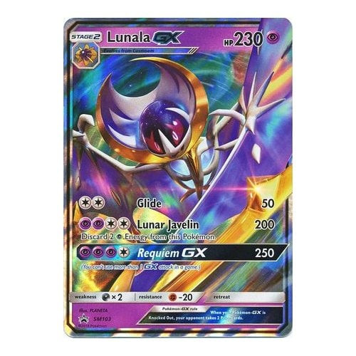 Sun & Moon Promo SM103 Lunala GX