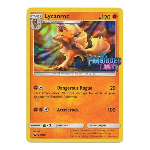 Sun & Moon Promo SM118 Lycanroc