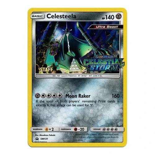 Sun & Moon Promo SM131 Celesteela (Staff)