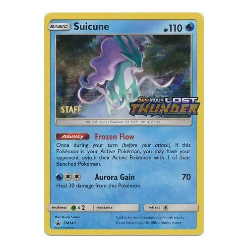 Sun & Moon Promo SM149 Suicune (Staff)