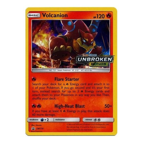 Sun & Moon Promo SM179 Volcanion