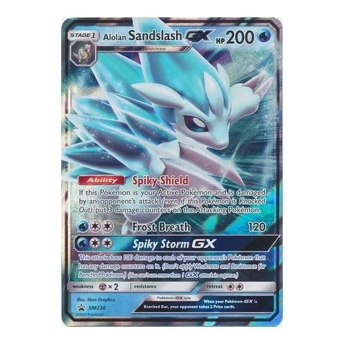 Sun & Moon Promo SM236 Alolan Sandslash GX