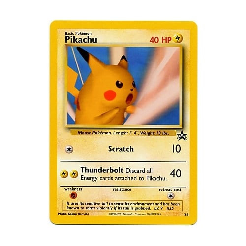 Pokemon Black Star Promo 26 Pikachu