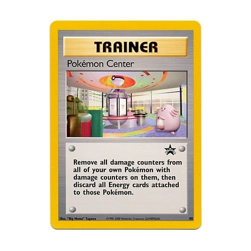 Pokemon Black Star Promo 40 Pokemon Center