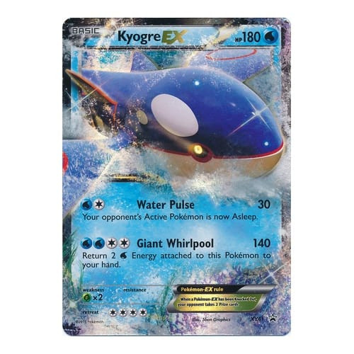 X&Y Promo XY041 Kyogre EX