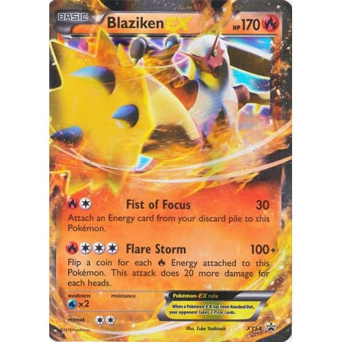 X&Y Promo XY054 Blaziken EX