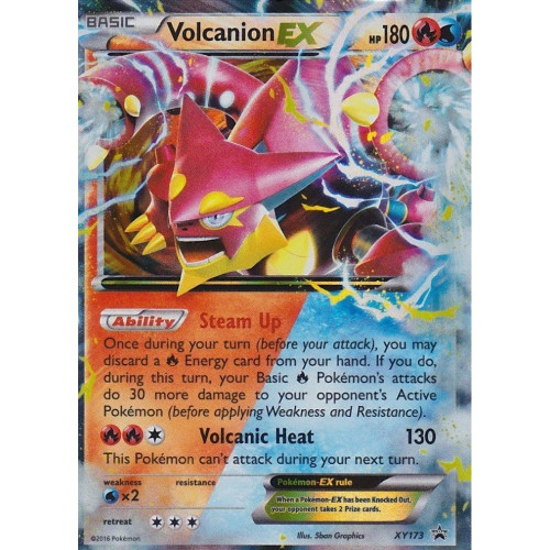 X&Y Promo XY173 Volcanion EX