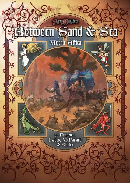 Ars Magica 5th Edition: Between Sand & Sea - Mythic Africa (Hardback)