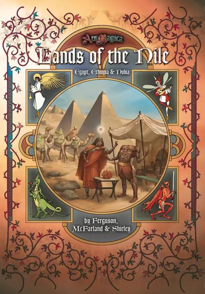 Ars Magica 5th Edition: Lands of the Nile - Egypt, Ethiopia & Nubia (Hardback)