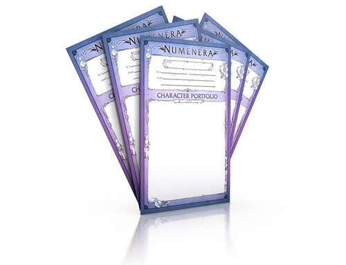 Numenera: Character Portfolios (Pack of 5)