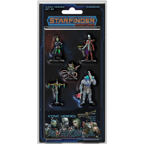 Starfinder Miniatures: Iconic Heroes Set #2