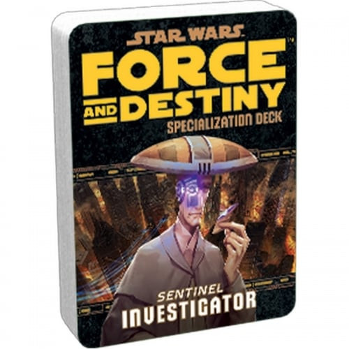 Star Wars: Force and Destiny - Specialization Deck: Sentinel Investigator