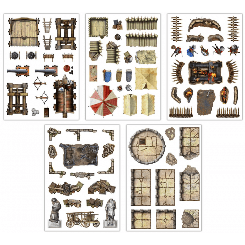 Add-On Scenery for RPG Battle Maps - War & Siege