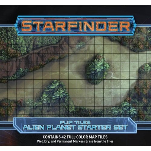 Starfinder Flip-Tiles: Alien Planet Starter Set