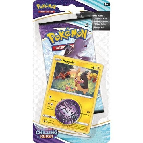 SWSH Chilling Reign 1 Pack Checklane Blister Morpeko