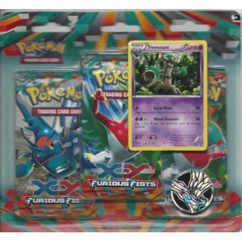 Furious Fists Trevenant 3-Booster Blister Pack