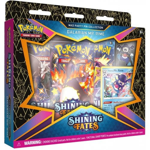 Shining Fates Mad Party Pin Collection - Galarian Mr. Rime