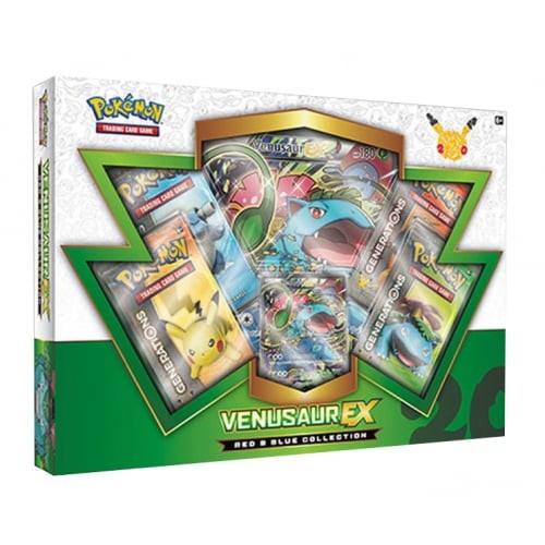 Pokemon Red and Blue Collection: Venusaur EX Box
