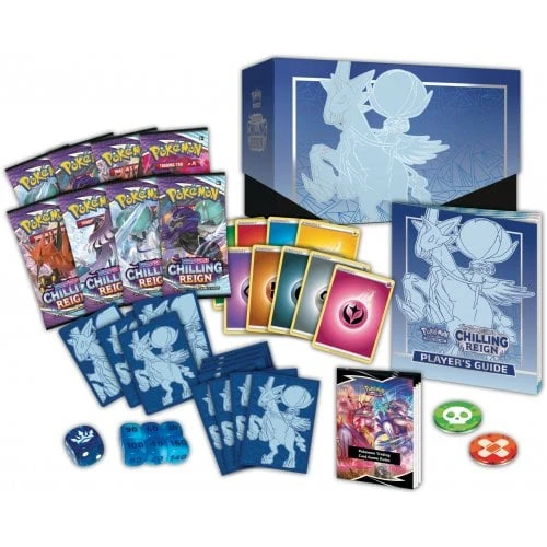 SWSH Chilling Reign Elite Trainer Box - Ice Rider Calyrex (BLUE)