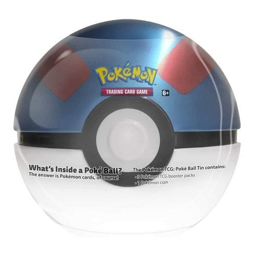 Pokemon Great Ball Tin (Blue, Red, & White)