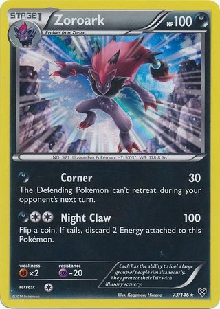 XY Base Set 73/146 Zoroark (Holo)