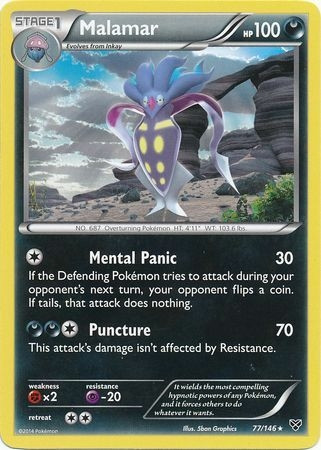 XY Base Set 77/146 Malamar