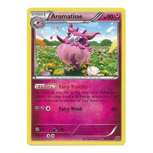 XY Base Set 093/146 Aromatisse (Non-Holo)