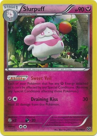 XY Base Set 95/146 Slurpuff (Holo)