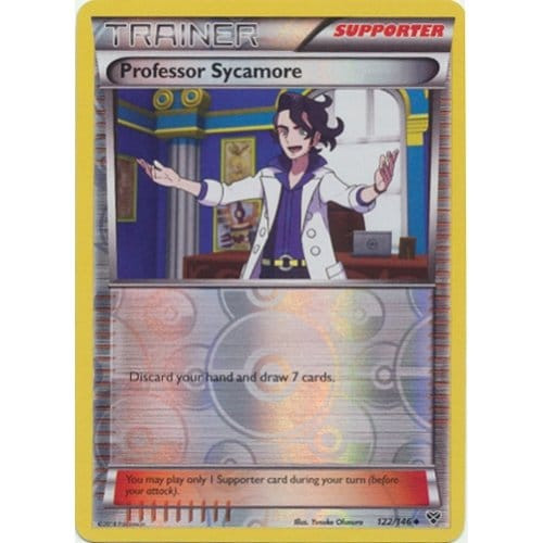 XY Base Set 122/146 Professor Sycamore (Reverse Holo)