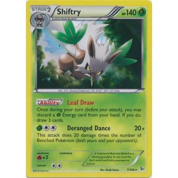 XY Flashfire 7/106 Shiftry (Holo)