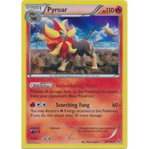 XY Flashfire 020/106 Pyroar (Holo)