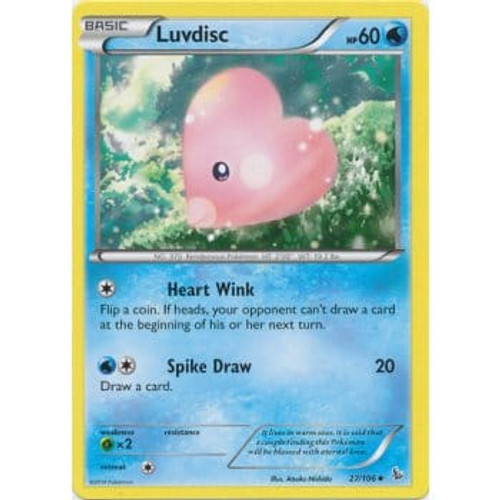 XY Flashfire 027/106 Luvdisc