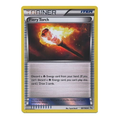 XY Flashfire 89/106 Fiery Torch (Holo)