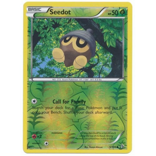 XY Flashfire 005/106 Seedot (Reverse Holo)