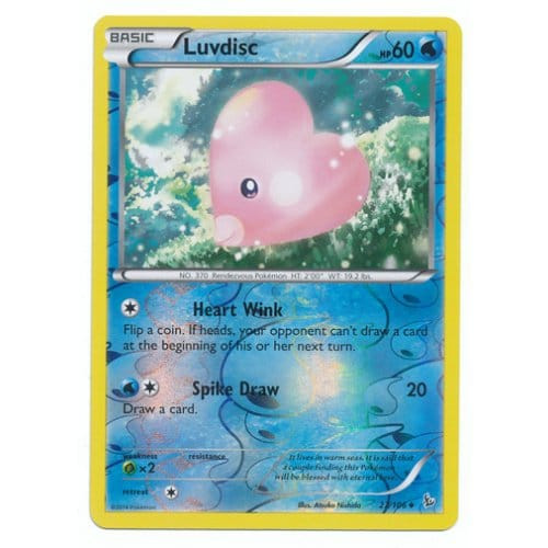 XY Flashfire 27/106 Luvdisc (Reverse Holo)