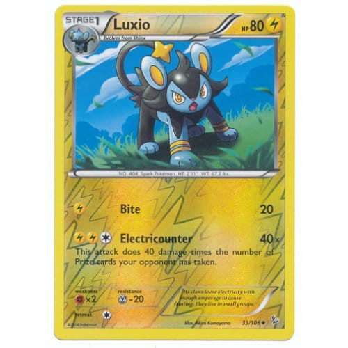 XY Flashfire 33/106 Luxio (Reverse Holo)