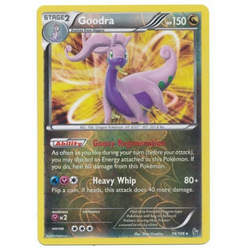 XY Flashfire 074/106 Goodra (Reverse Holo)