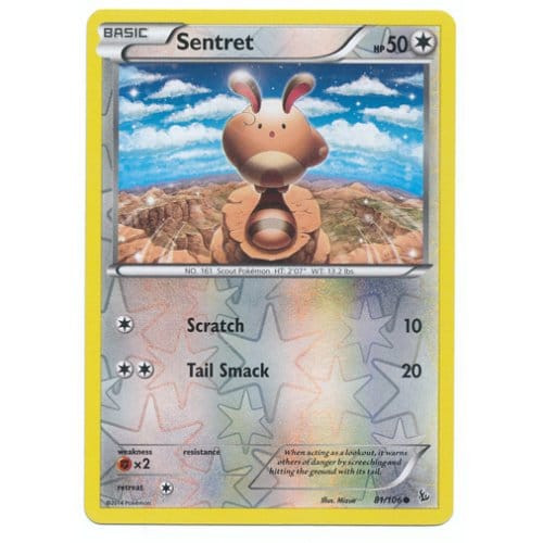 XY Flashfire 081/106 Sentret (Reverse Holo)